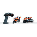 1:16 Full Scale 4CH 2.4G RC Racing moto modelo juguetes eléctricos Radio Control moto JXD-806